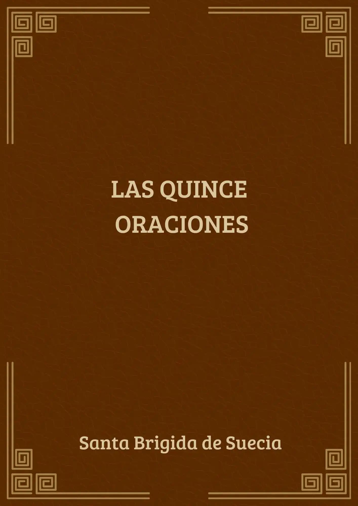 Portada del libro Las Quince Oraciones